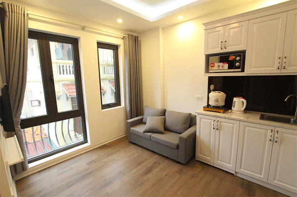 Cozy One Bedroom Apartment Rental in Doi Can street, Ba Dinh