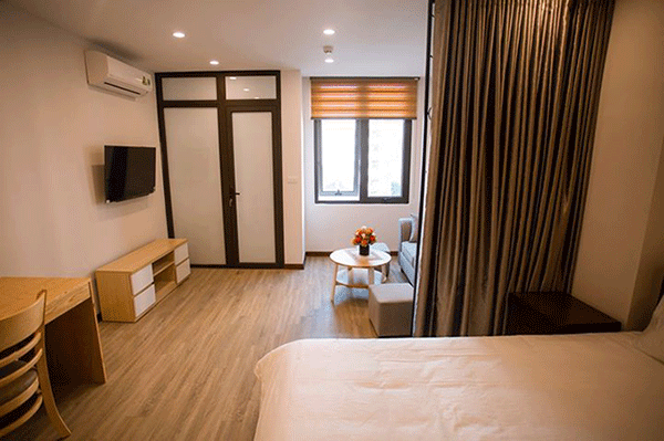 Cozy Wooden Apartment in Cau Giay, Hanoi- with Modern amenities