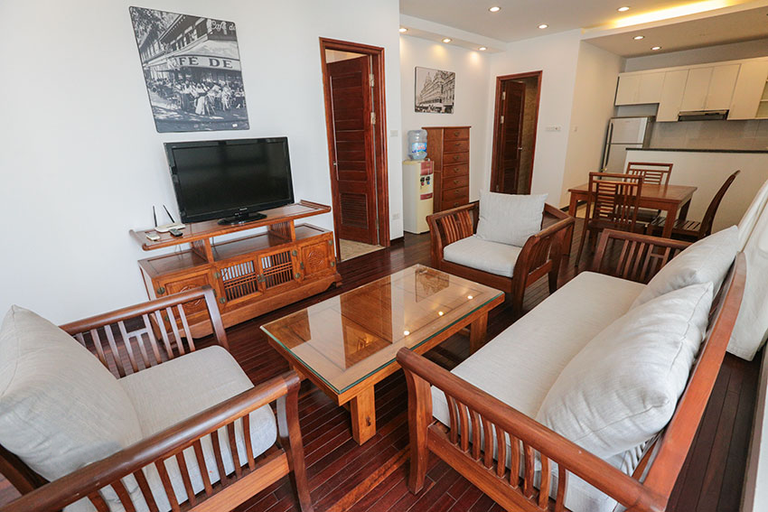 Delightful Bright and Airy Duplex 02 BR Apartment Rental in Xom Chua, Tay Ho