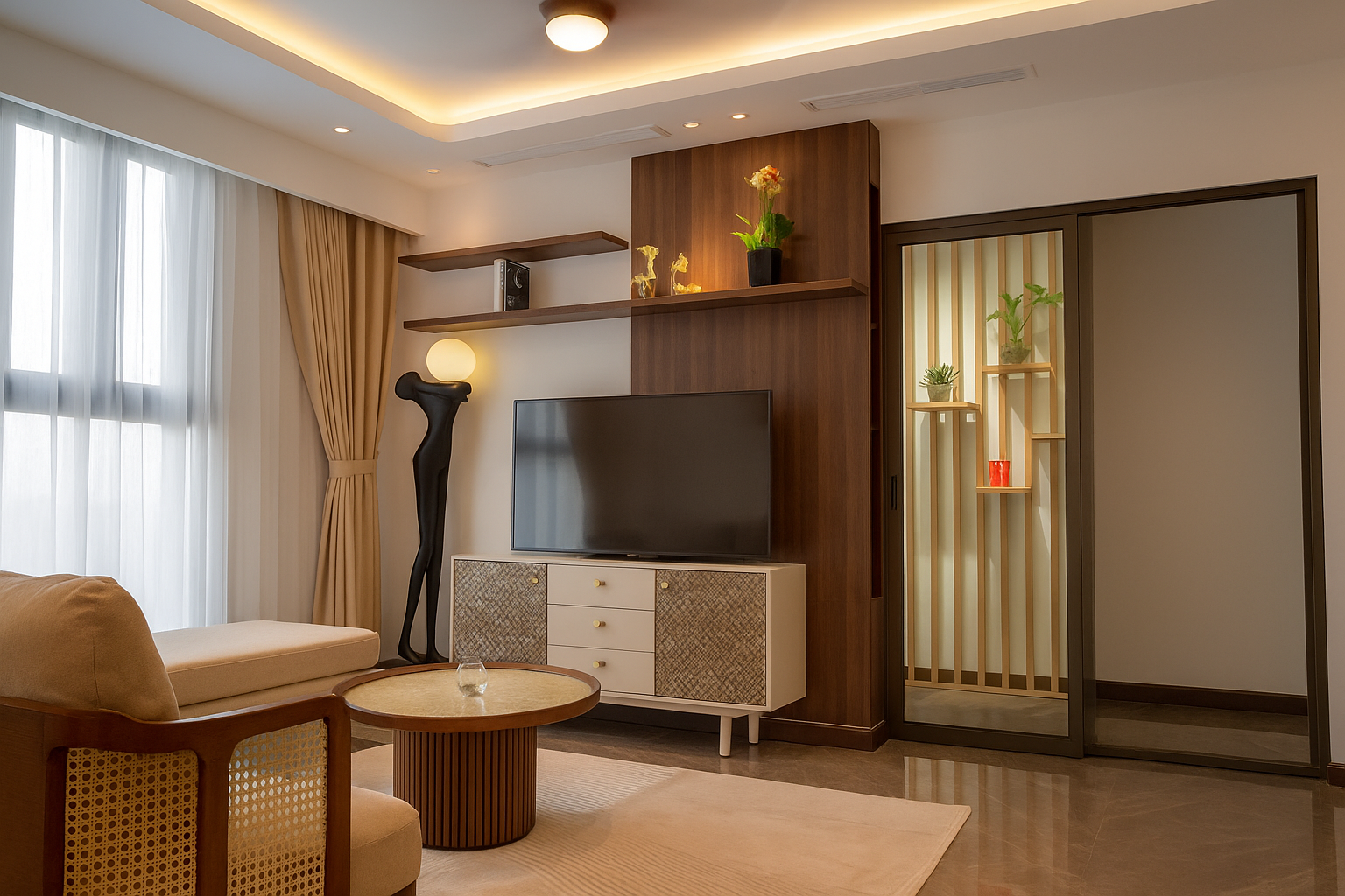 Deluxe 02 BR Apartment for rent in Hoang Cau Area, Dong Da
