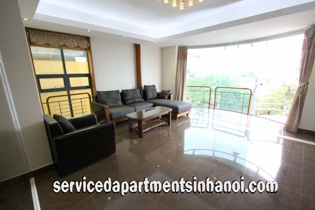 Deluxe Three bedroom apartment rental In Doi can St, Ba Dinh
