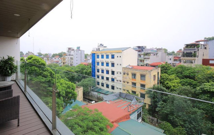 Deluxe Two bedroom Apartment with Lovely Balcony Rental in Truc Bach Area, Ba Dinh