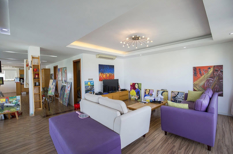 Duplex penthouse Apartment for Lease in Hai Ba Trung district Hanoi