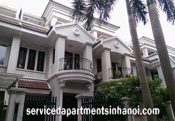 Elegant Four Bedroom Villa for rent in Block C4 Ciputra Area, Hanoi