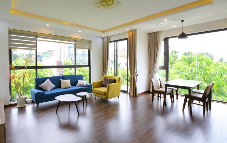 Enjoy the full of light space and convenient at this modern west lake 2 BR apartment