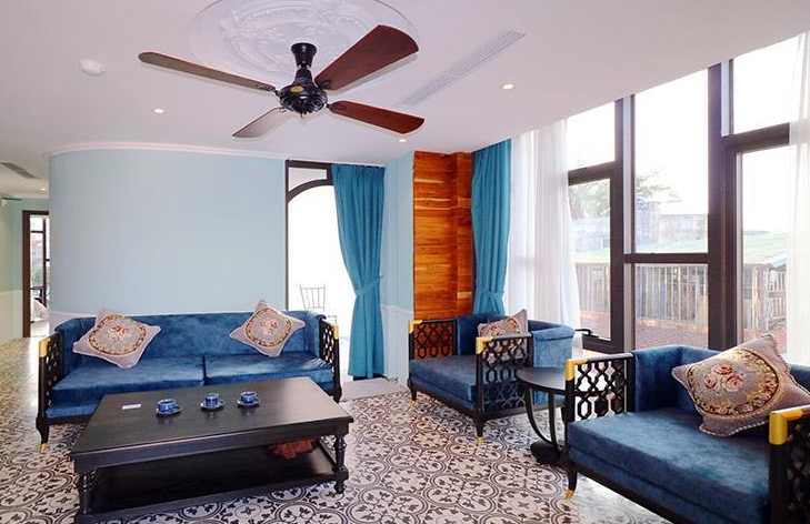 *Exquisite 02 Bedroom Apartment for rent in Hoan Kiem, Hanoi: Indochine style *