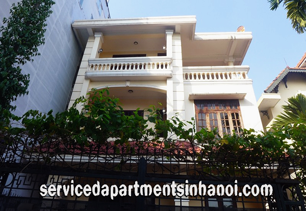 Four Bedroom Villa rental in Xom Chua str, Tay Ho area