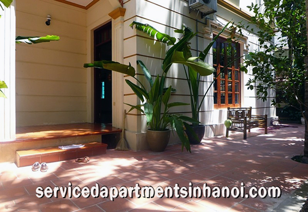 French Style Spacious House For rent in Tay Ho street