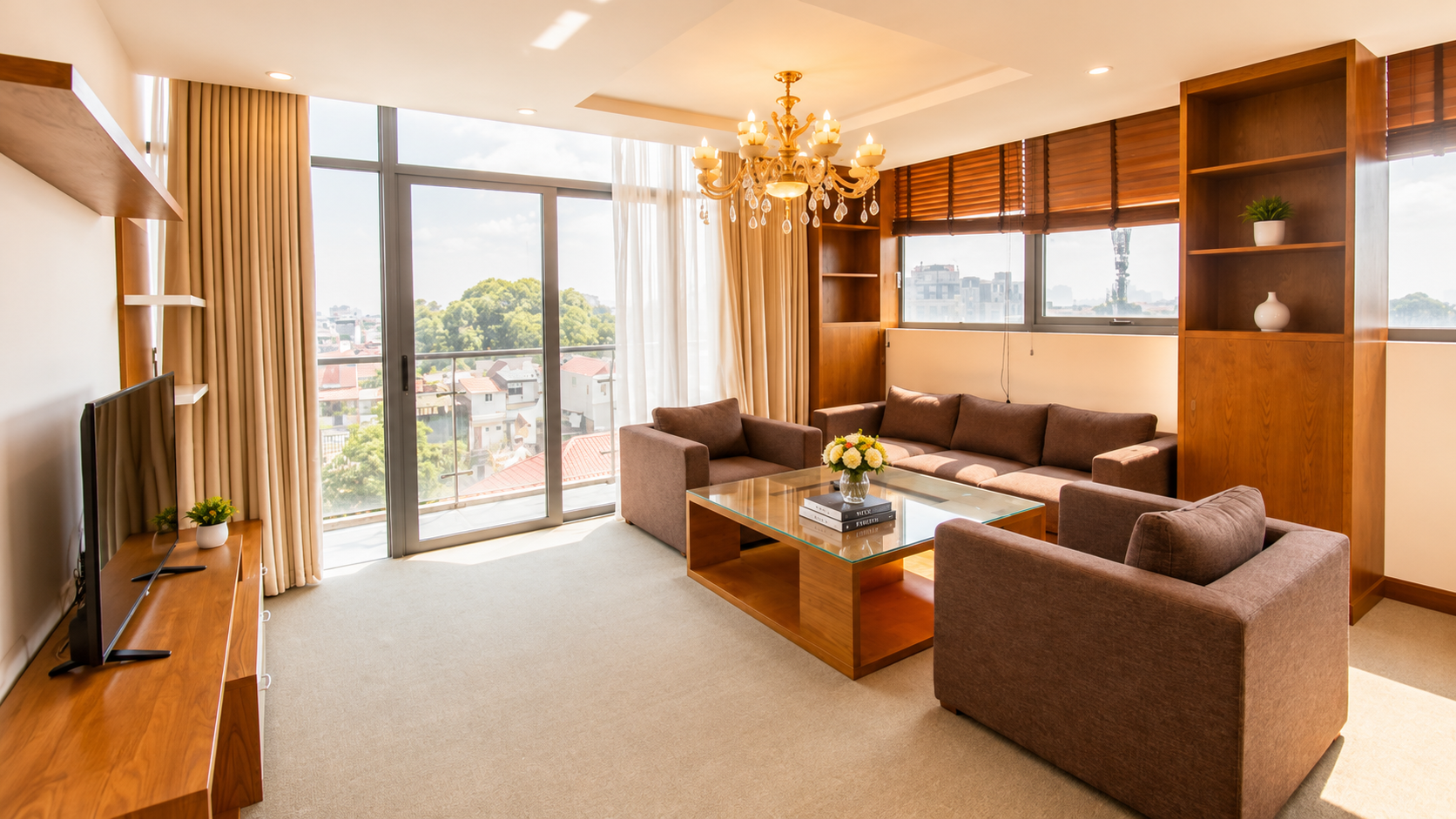 Full of Light 03 BR APARTMENT FOR RENT IN TRUC BACH AREA, HANOI