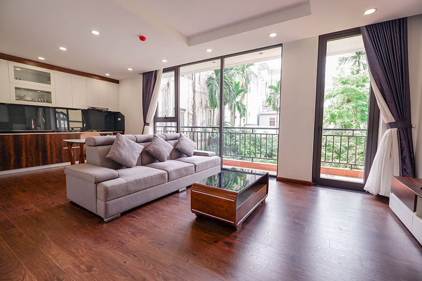 Full of natural light one bedroom apartment for rent in Dang Thai Mai, Tay Ho