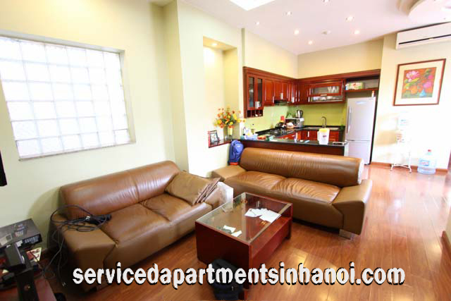 Full serviced rental two bedroom apartment near Tran Quang Khai str, Hoan Kiem