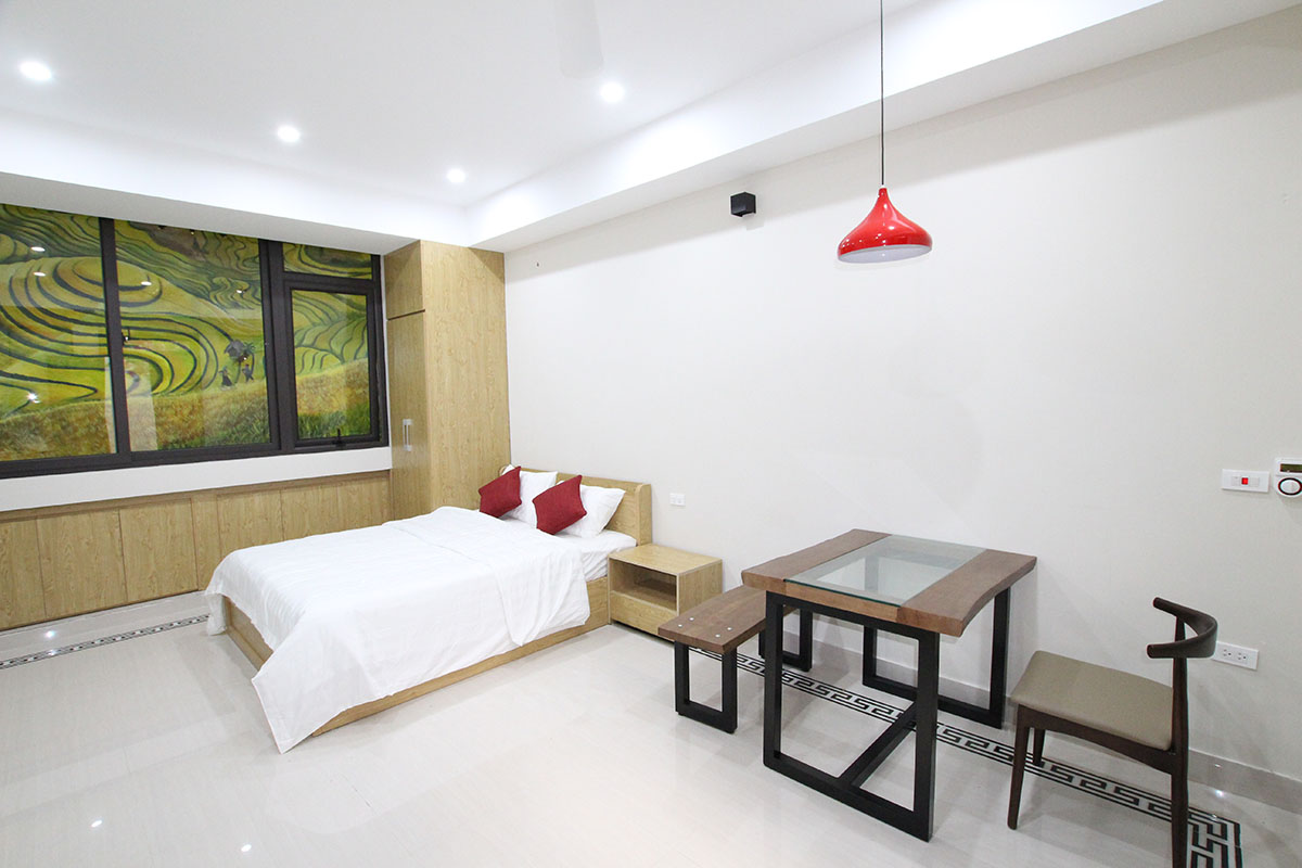 *Good price decorative Studio Apartment Rental in Tu Hoa str, Tay Ho*
