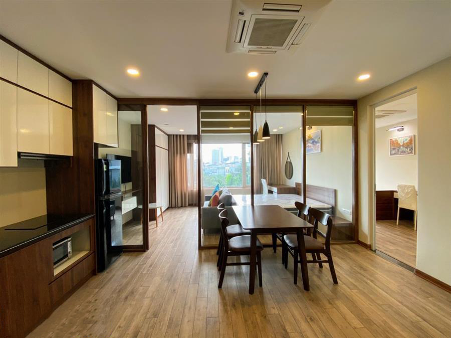 Good Size & Bright 02 BR Apartment Rental in Ho Ba Mau Area, Hanoi
