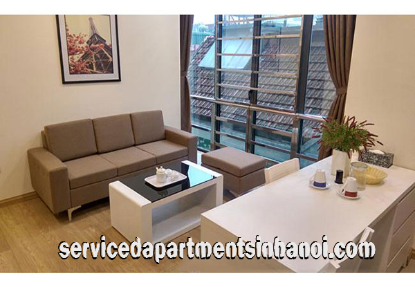 Good size One Bedroom Apartment for rent in Lieu Giai str, Ba Dinh