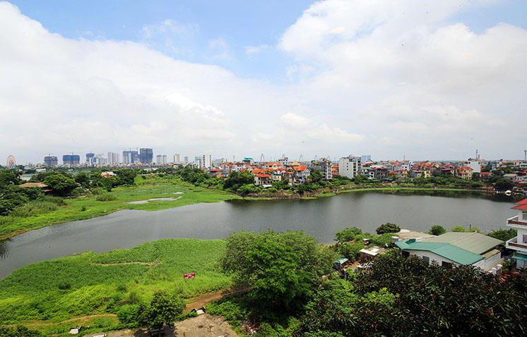 *Gorgeous view Two Bedroom Apartment Rental in To Ngoc Van street, Tay Ho*