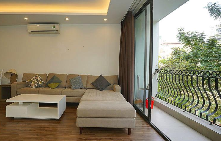 Green & Lake views, Sapcious 02 BR Apartment Rental in Yen Phu Village