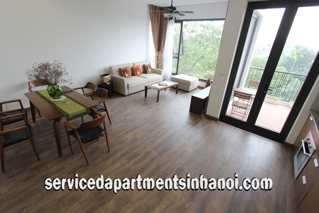 Green View Two Bedroom Apartment Rental in Xom Chua Area, Tay Ho