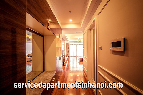 High Classed Furniture Apartment rental in Vinhomes Royal City, Thanh Xuan, Three beds