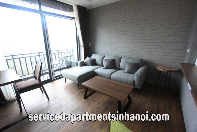 High Floor Modern One Bedroom Apartment Rental in Tay Ho, Walking distance to Syrena Mall