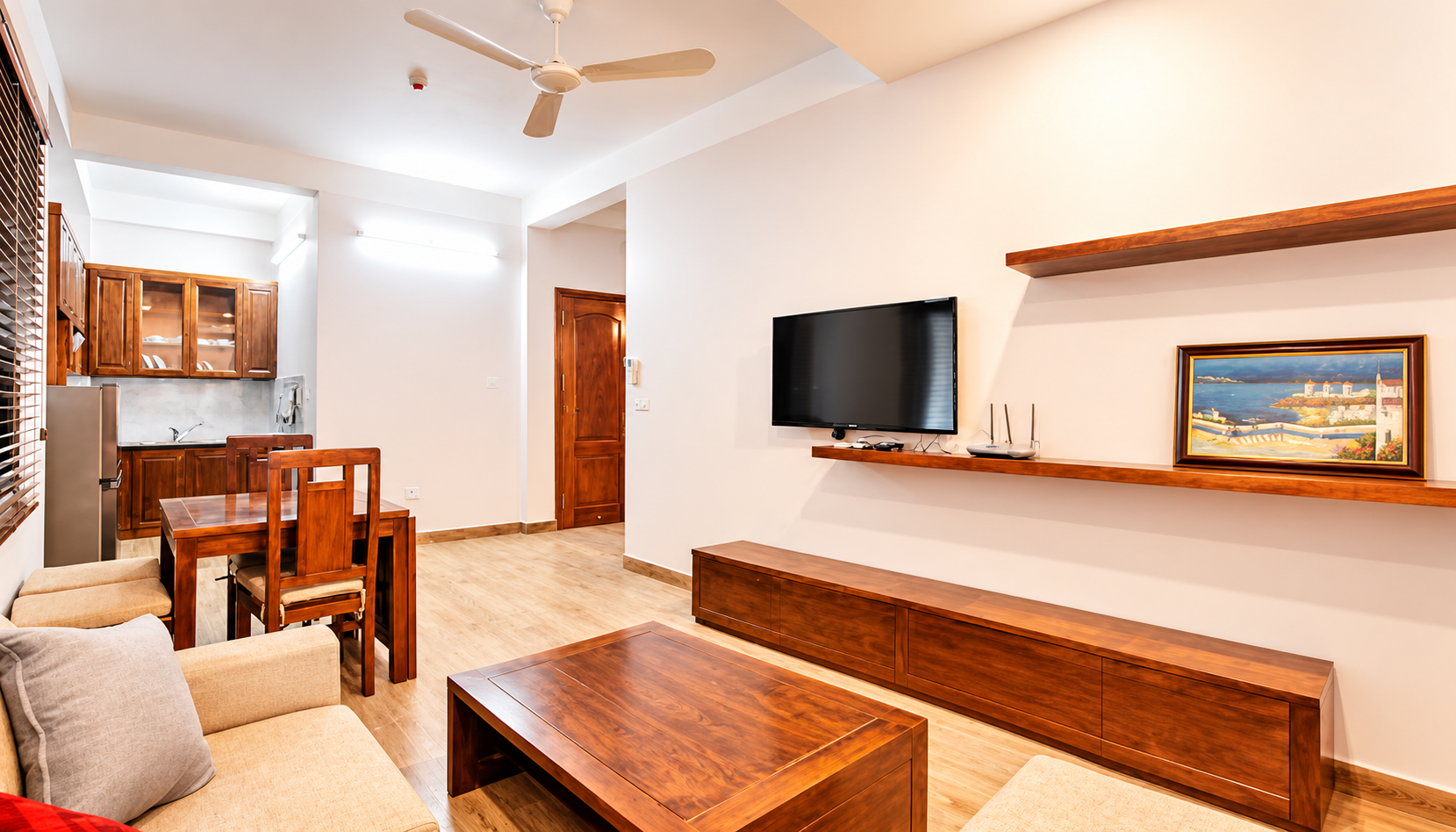 Nice 1 BR Apartment For Rent in Ba Dinh District