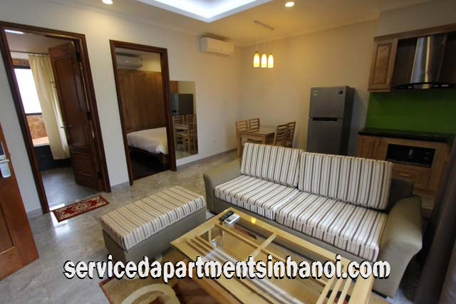 High Quality Amenities Serviced Apartment Rental in Kim Ma street, Ba Dinh