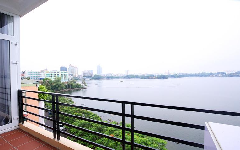 Lake View 2 BR Apartment In Yen Phu Village,Tay Ho, Well furnished