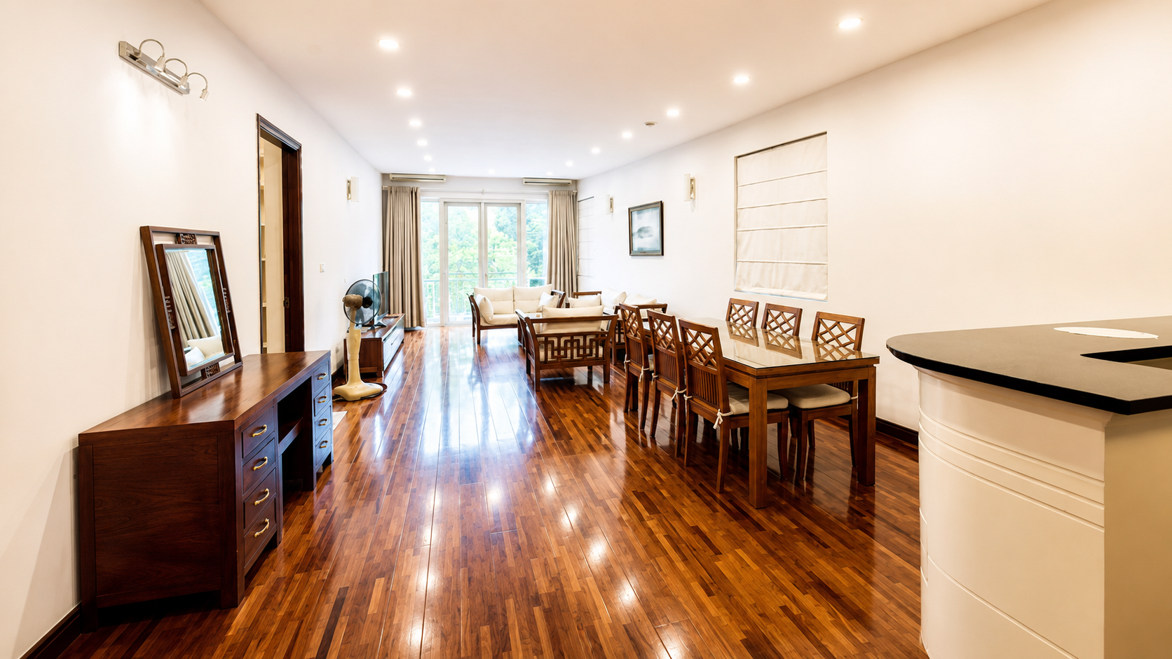 Lake view & Spacious 2 BR Apartment Rental in Truc Bach Area, Ba Dinh