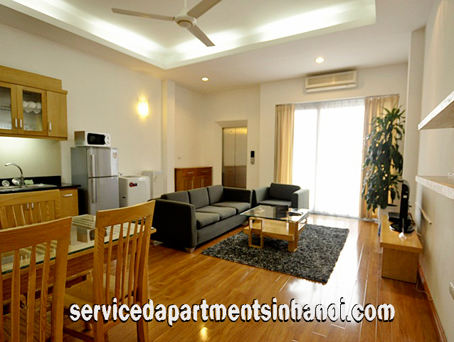 Lake View Two Bedroom Apartment for rent in Ngoc Khanh Area, Hanoi