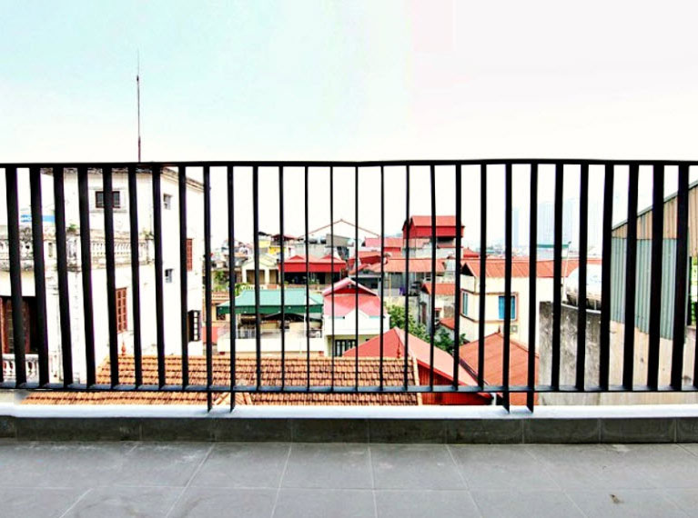 Large Balcony & Full of Light 2 BR Apartment for rent in Au Co street, Tay Ho