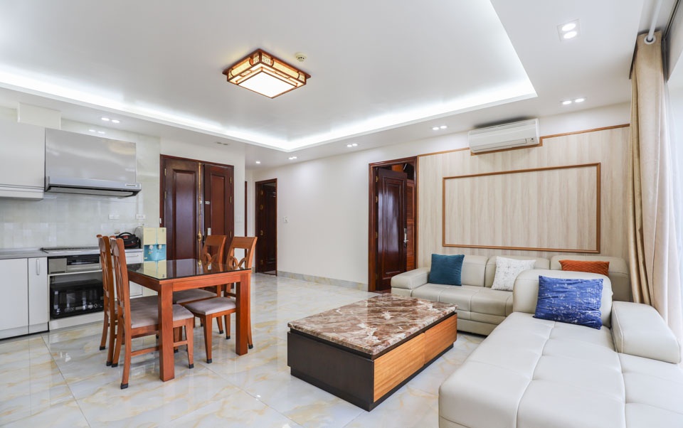 Balcony, Lightfill & Modern 2 bedroom apartment at To Ngoc Van, Tay Ho, Hanoi