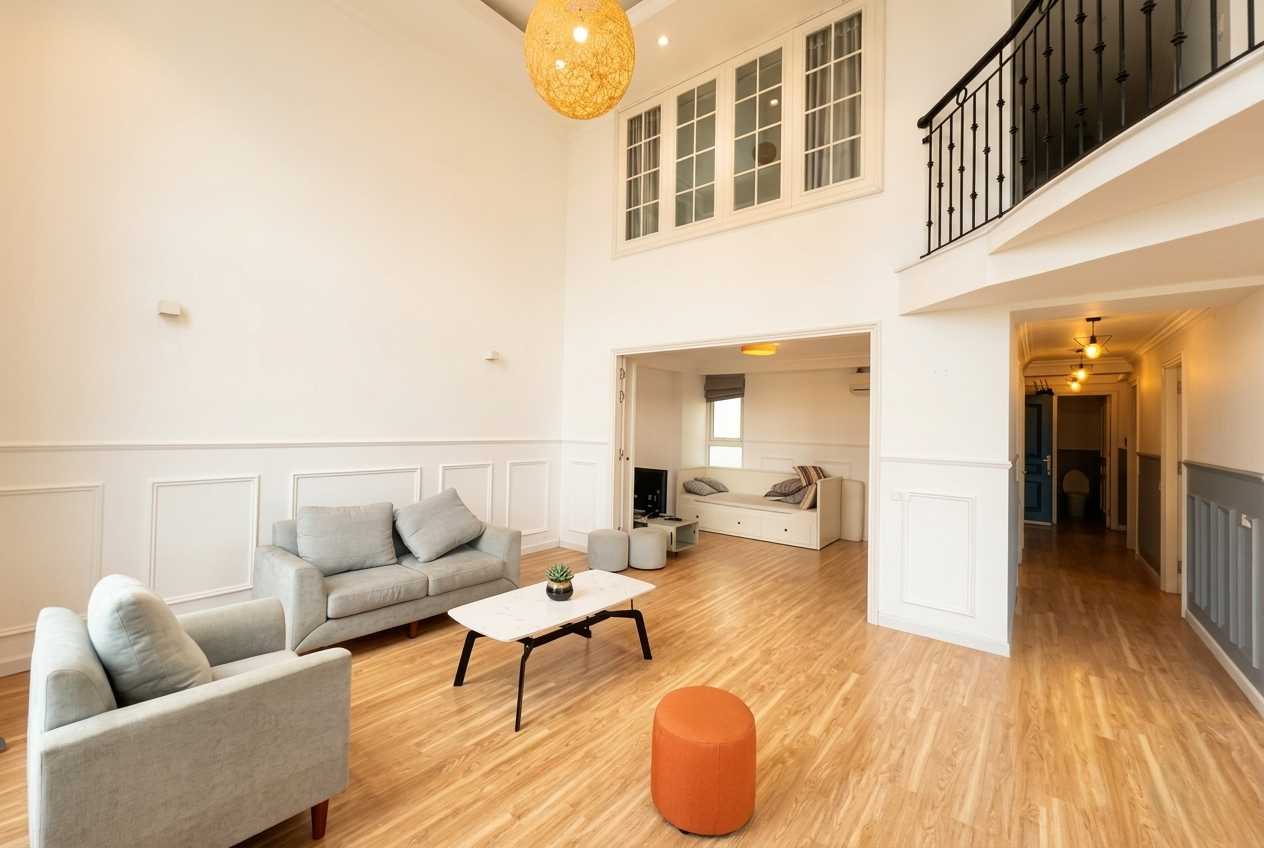LUXURY 4BR DUPLEX WITH PRIVATE POOL | NGOC THUY, LONG BIEN