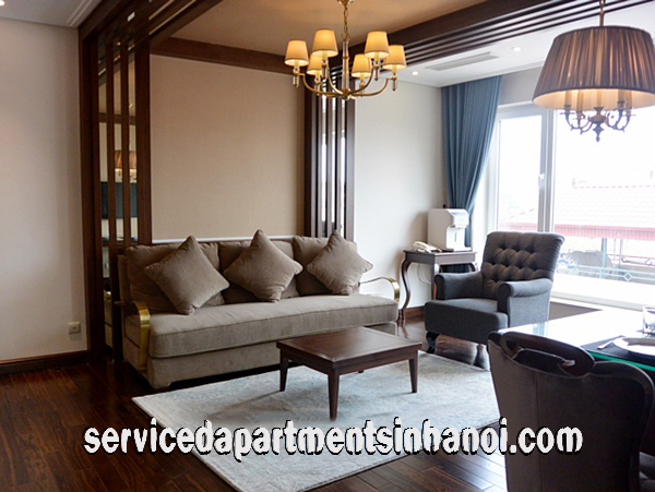 Luxury One Bedroom Serviced Apartment Rental in Center of Hanoi