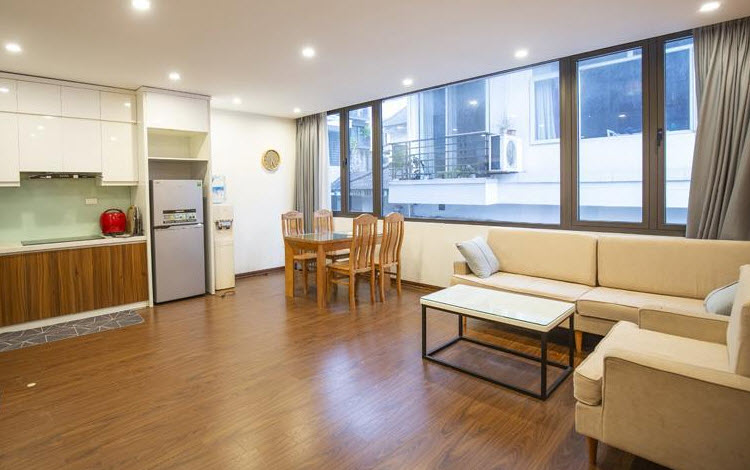 Modern 2 Bedroom Apartment for rent in Tu Hoa str, Tay Ho, Reasonable Cost