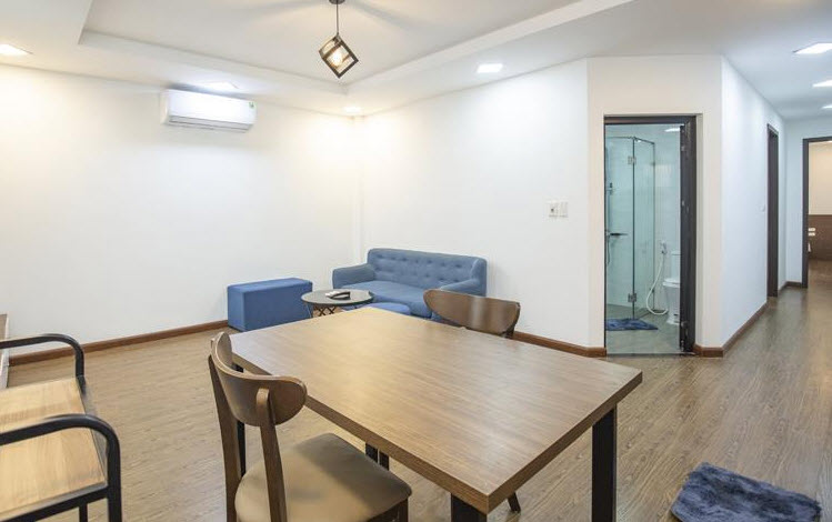 Modern 2 BR Apartment Rental in To Ngoc Van str, Tay Ho, Budget Price