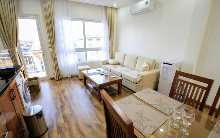 Modern  and Bright One bedroom apartment  Rental in Tran Thai Tong Street, Cau Giay District