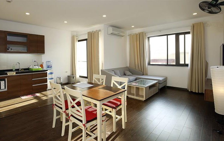 Enjoy the airy and convenient space in beautiful Apartment at To Ngoc Van str, Tay Ho