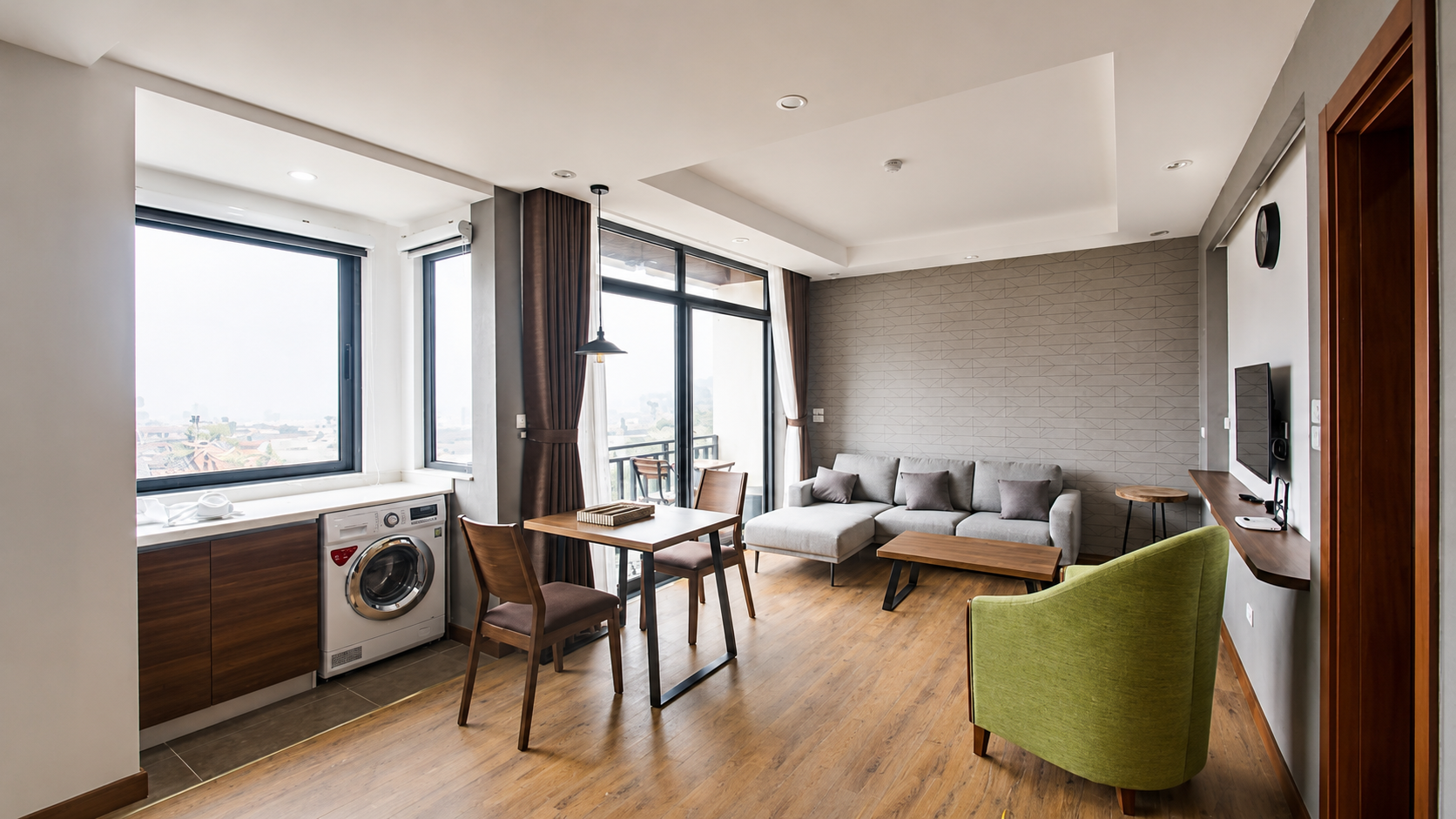 Modern Apartment Rental in Tay Ho, Near Somerset West Point