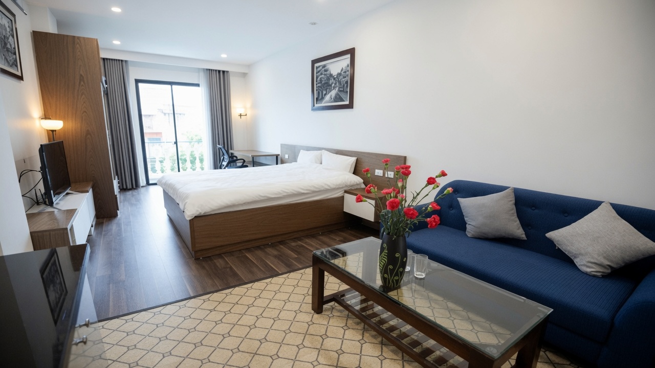 MODERN & COZY APARTMENT Rental in CAT LINH AREA, DONG DA