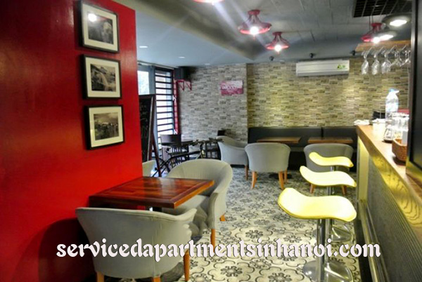 Modern layout servied apartment in Giang Vo str, Dong Da, two bed, big window