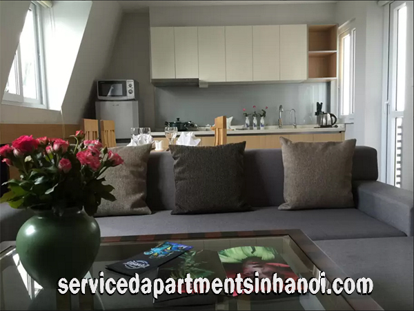 Modern Serviced Apartment for rent in Giang Vo str, Hanoi