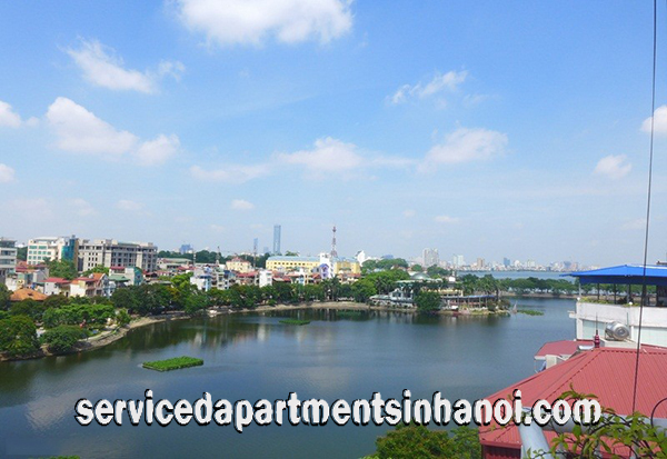 Modern Studio Apartment for rent in Truc Bach with Beautiful Lakeview