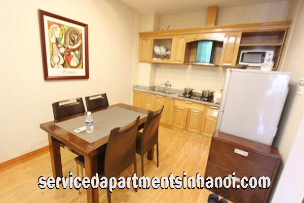 Modern Style one bedroom Apartment for Rent in Ly Thuong Kiet street, Hoan Kiem