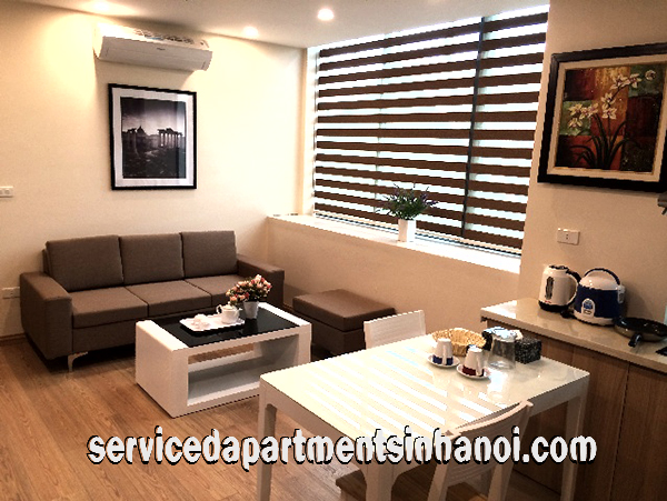 Modern Two Bedroom Apartment for rent in Lieu Giai str, Ba dinh, Brand New Amenities