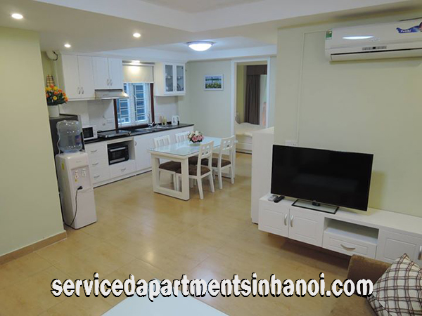 Modern Two Bedroom Apartment for rent in Yen Phu str, Tay Ho, Budget Price