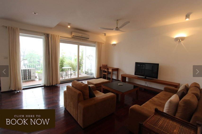 Modern Two Bedroom Apartment in Truc Bach Area, Ba Dinh, Good Price & Balcony