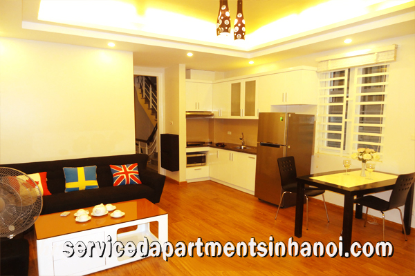 New and Modern two bedroom apartment for rent in Van Cao str, Ba Dinh