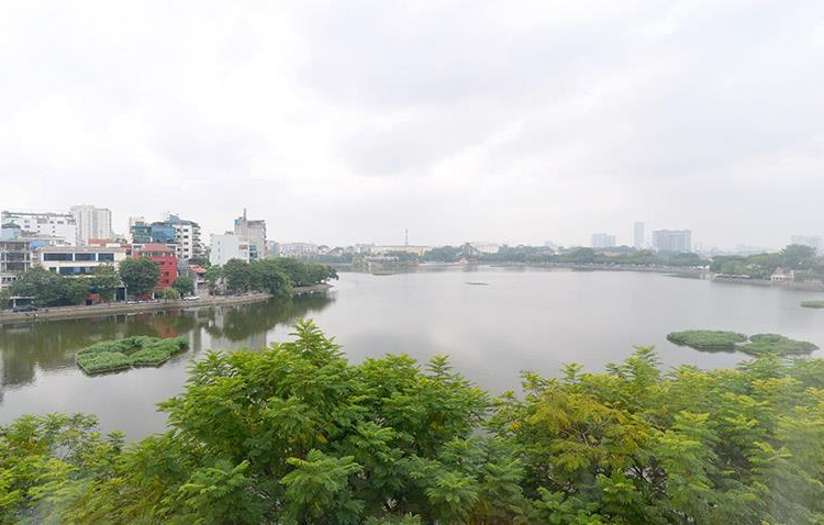 New and Modern Two Bedroom Apartment for rent on Truc Bach lake