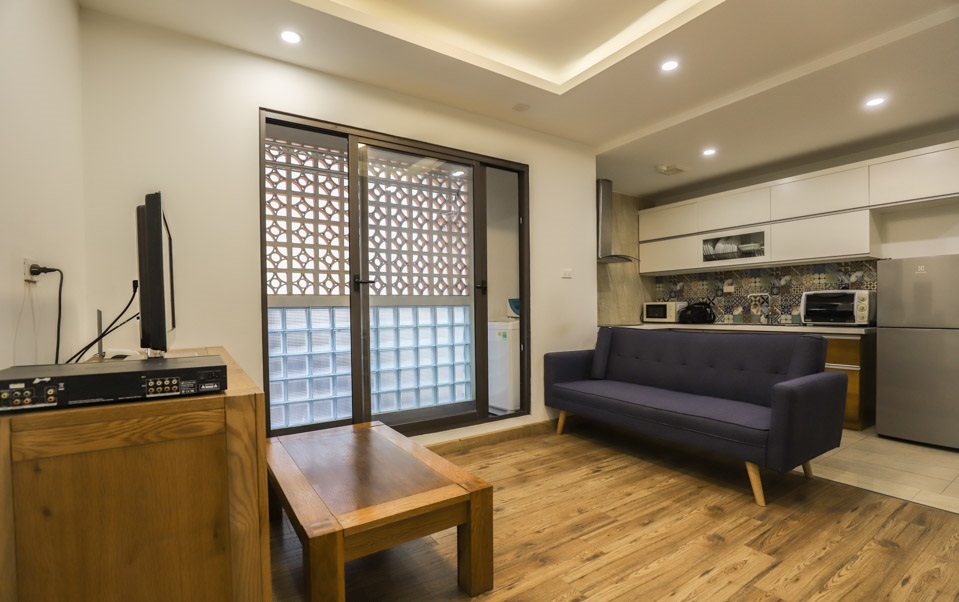 New & Nice Two Bedroom Apartment Rental in Tran Quoc Toan street, Hoan Kiem