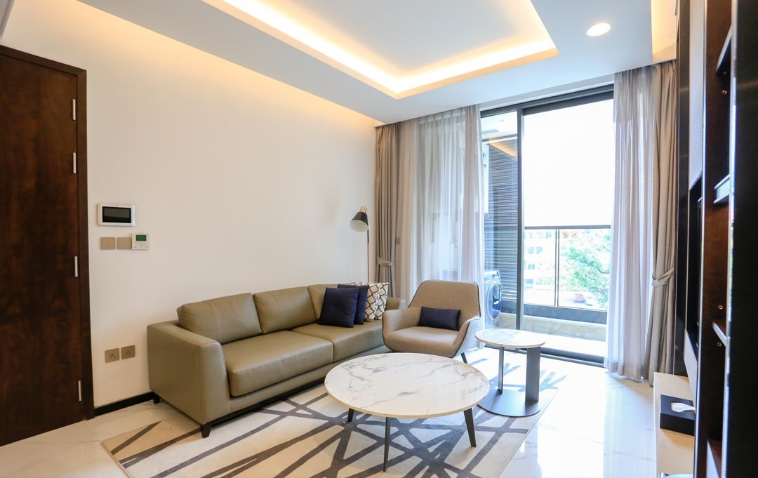 Newly Renovated 1 BR Apartment In Ba Dinh, Luxury Design