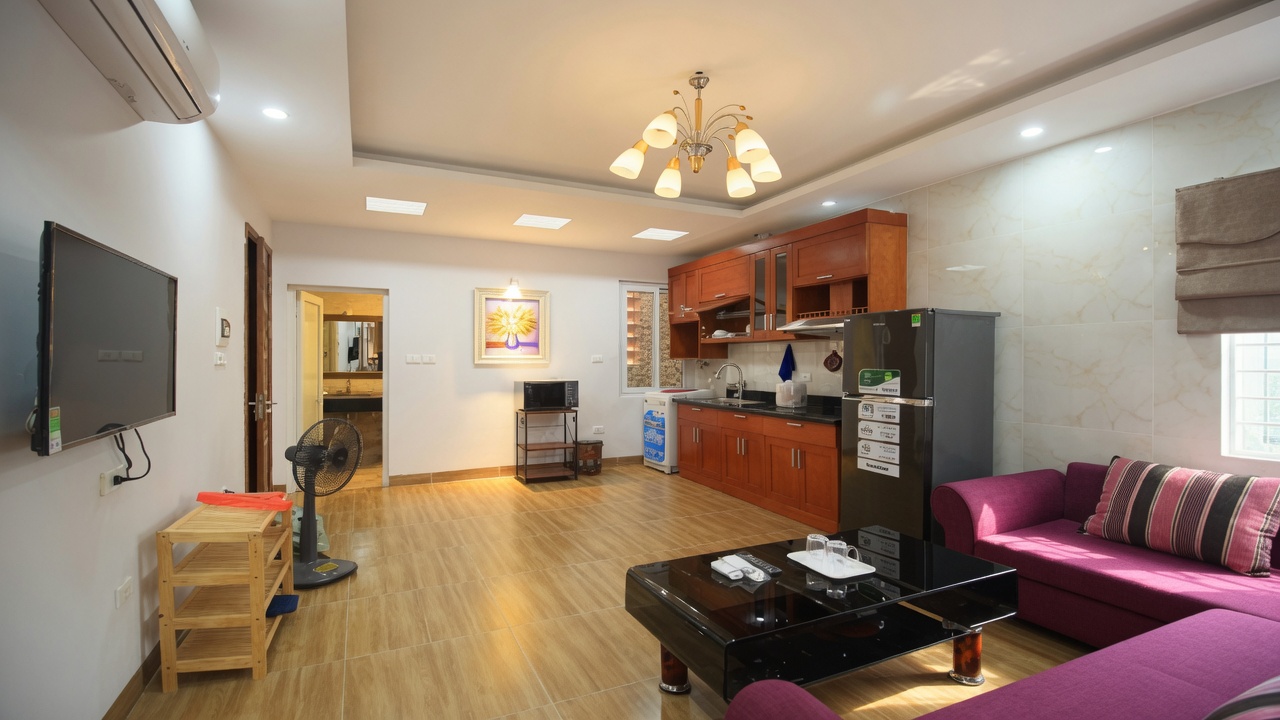 Newly Renovated apartment for rent in Lang Ha st, Dong Da